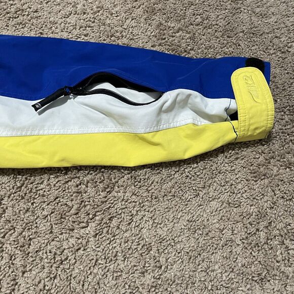 VTG K2 Jacket Mens Large Yellow Jetstream Series Colorblock Gorpcore Waterproof - Picture 8 of 12